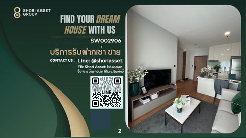 ⚡Rare Unit ⚡Condo for sale, The Astra Sky River, show unit, beautiful as advertised, Chang Klan area, Chiang Mai- SW002906