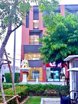 Shophouses for rent Samut Sakhon Industrial Estate : Southeast Asia University 2.8 km. Phetkasem 77-81 Wat NongKhaem Sch 1.2km. 5bed Commercial building