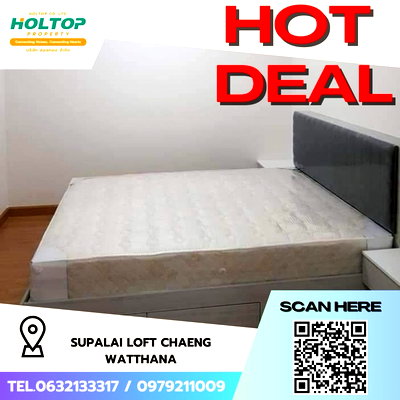 Condos for rent : #Z2204💥310868🔥 Condo for rent: Supalai Loft Chaeng Watthana