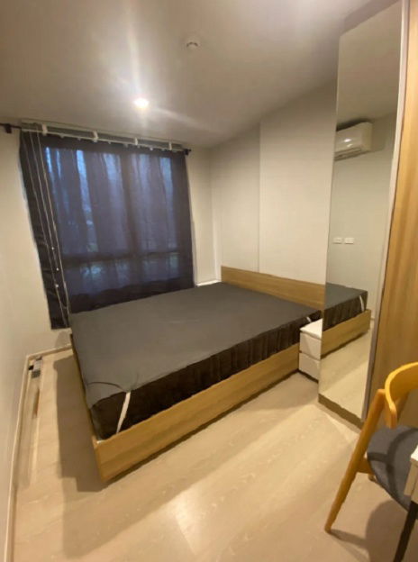 รูป ห้องใหญ่ คอนโด นิว คอนเน็กซ์ ดอนเมือง แบบ 1 ห้องนอน 25 ตรม. ตึก E ชั้น 2 มีเครื่องซักผ้า เพียง 9,000 บาท - รูปที่ 1/7