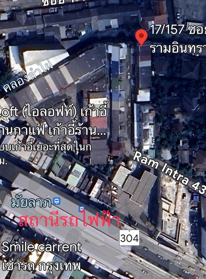 รูป ทาวน์เฮ้าส์ ขาย หรือเช่า ซอยรามอินทรา 43 ใกล้สถานีรถไฟฟ้ามัยลาภ - รูปที่ 9/9