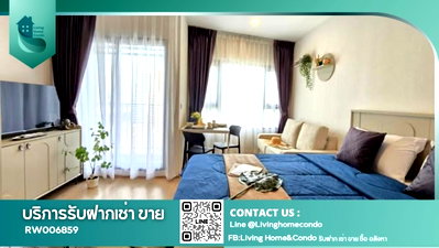Condos for rent : Available Now: Life Rama4-Asoke for Rent, Spacious and Well-Proportioned Room, Unobstructed View, Plenty of Storage RW006859 
