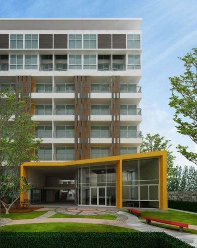 รูป Latitude Condo ซ.บางนาการ์เด้น 4 ใกล้เอแบคบางนา   One bedroom ขนาด 45 ตร.ม.   Duplex ขนาด 60 ตร.ม.  - รูปที่ 9/9
