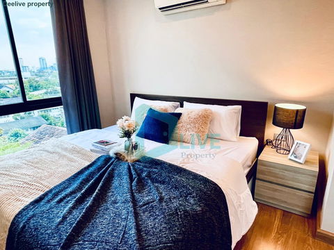 DL101732 Condo for rent, The Ace Ekamai near BTS Ekkamai, ready to move in, call urgently 0656133286 LineID @655ebbvc