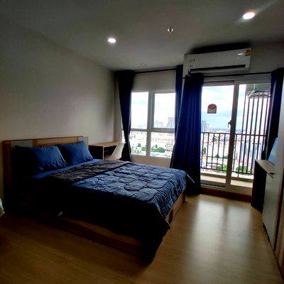 Condos for rent Bang Kapi : Fully furnished room for rent , near MRT Orange line