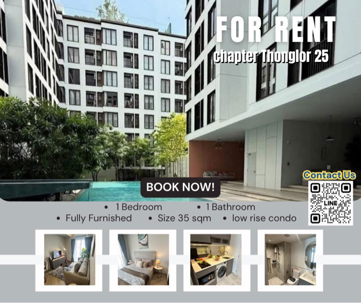 picture For rent Chapter Thonglor Brand new unit ✨ - 1/12