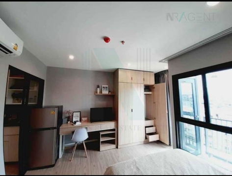 🔺 ให้เช่าคอนโด เดอะ ทรี หัวหมาก อินเตอร์เชนจ์ อาคาร C ชั้น 6 สตูดิโอ ขนาด 23.00 ตรม ใกล้ The Mall บางกะปิ