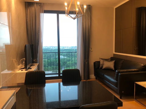 for rent condo equinox phahol-vibha size 63sq.m 2bed price 35,000/month tel 093-028-1245