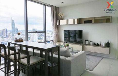 For Rent Condo , The Bangkok Sathorn , high floor , river view , BTS-Surasak , Yannawa , Sa Thon , Bangkok , CX-129521 ✅ Live chat with us ADD LINE @connexproperty ✅ 