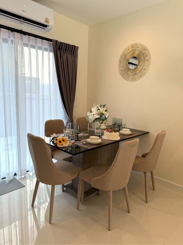 picture For rent Townhouse ✨ Eigen Rama9 🔥 Line ID @034etfin 📲 3 bedroom 4 bathroom✨ - 4/27