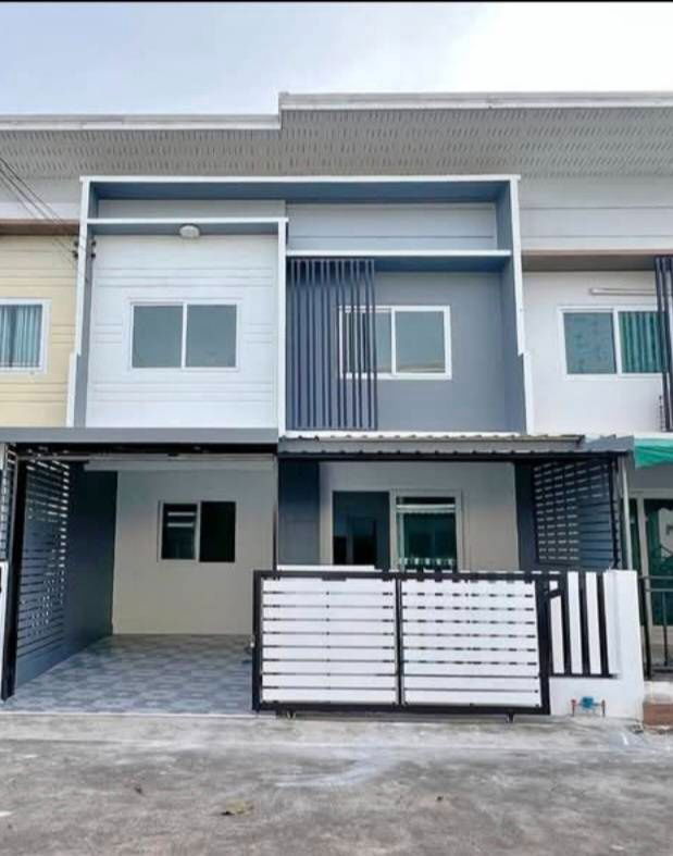 รูป ขายทาวน์เฮ้าส์ 2 ชั้น หมู่บ้านเดอะโมดิช บางบัวทอง 19.5  ตร.ว ทำเลดี ต่อเติมครบ พร้อมอยู่ ซอยลำโพ 29 บางบัวทอง นนทบุรี - รูปที่ 1/12