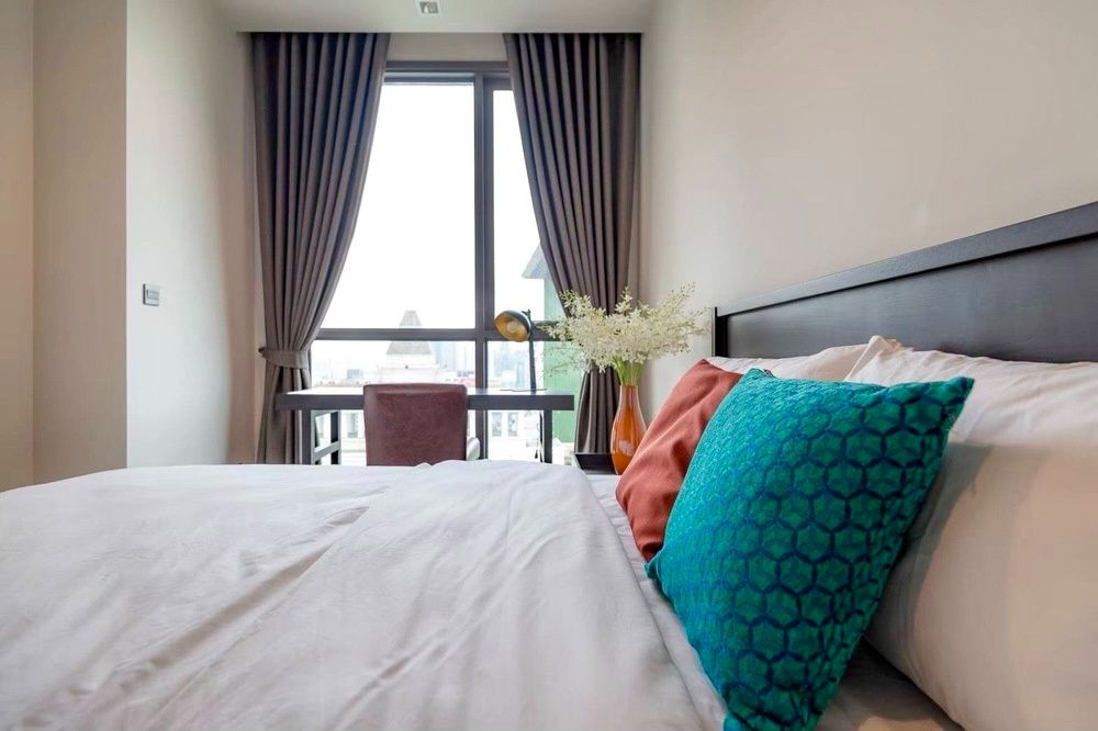 picture 🔥 For Rent !! high floor 26++ 🔥 Code C20230105384..........The Line Ratchathewi, 1 bedroom, 1 bathroom, furnished, ready to move in 📣📣 - 13/15