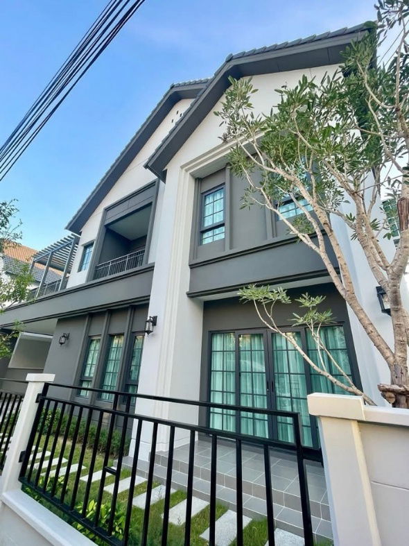 picture Single house for rent, Centro Babgna, new project, Centro Bangna, 303 sq m., 60 sq wa., 4 bedrooms, 5 bathrooms, next to Mega Bangna. - 10/10