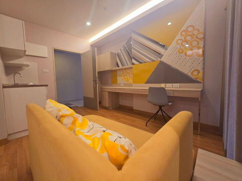 🤩For Rent Lumpini Park Vibhavadi-Chatuchak Studio, only 9,500 baht (Air conditioning, water heater, washing machine).near BTS Mo Chit/MRT Chatuchak