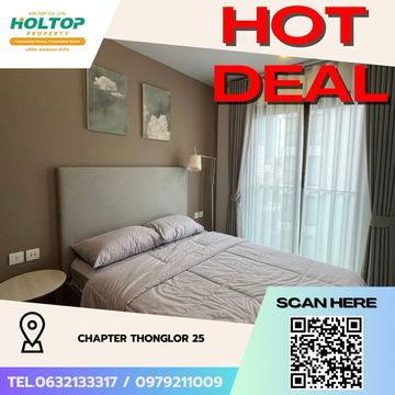 #Z2222💥010968🔥 Condo for rent: Chapter Thonglor 25
