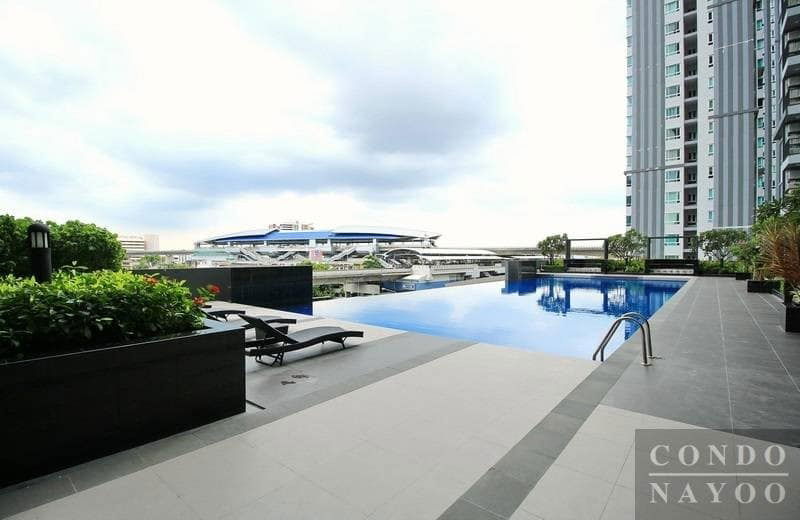 รูป MP0004  ให้เช่า เดอะ เพรสซิเดนท์ สาทร-ราชพฤกษ์ 2 แต่งครบพร้อมเข้าอยู่ได้ทันที - รูปที่ 9/10