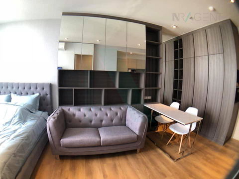 🚩 For rent, Park 24 STUDIO, 28th floor, Building 2, near BTS Phrom Phong.