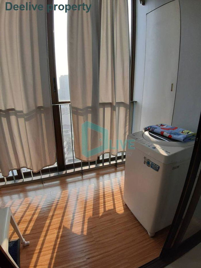 รูป DL100163 ให้เช่าคอนโด ไอดีโอ มิกซ์ สุขุมวิท 103 (IDEO Mix Sukhumvit 103) ใกล้ BTS อุดมสุข พร้อมเข้าอยู่ โทรด่วน 0638692663 LineID @655ebbvc - รูปที่ 9/9