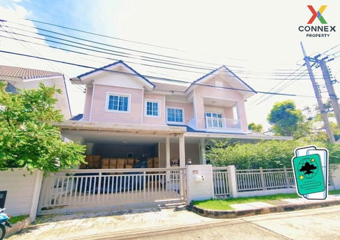 For Sale House , Burasiri Panyaindra , corner unit , Bang Chan , Khlong Sam Wa , Bangkok , CX-129752 ✅ Live chat with us ADD LINE @connexproperty ✅ 