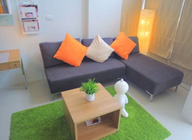 รูป Latitude Condo ซ.บางนาการ์เด้น 4 ใกล้เอแบคบางนา   One bedroom ขนาด 45 ตร.ม.   Duplex ขนาด 60 ตร.ม.  - รูปที่ 4/9