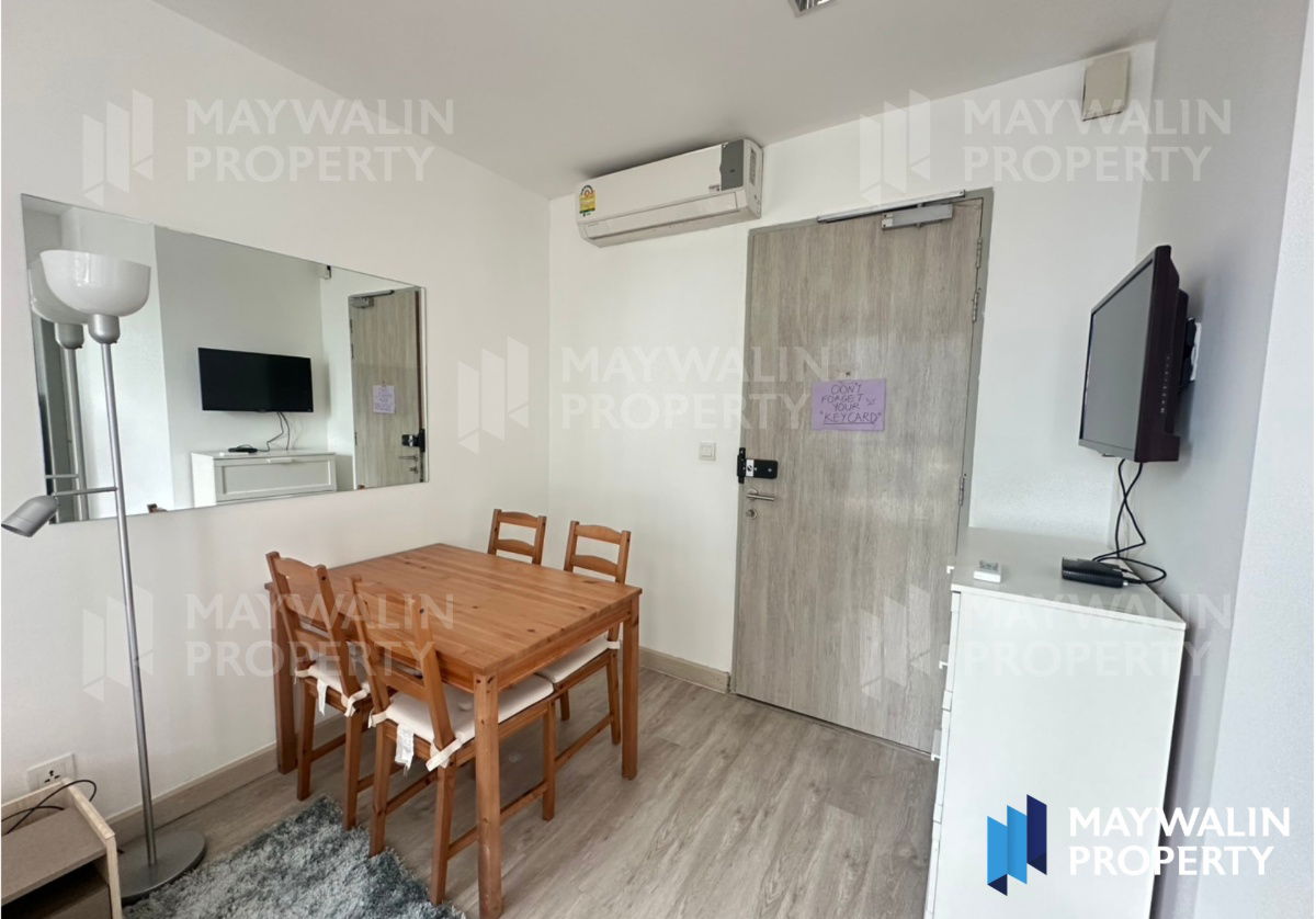 picture For Rent: IDEO Mobi Rama 9🏙 Studio I 22 sq.m. | Near MRT Rama 9 | 14,000THB 📲 Line ID: Junesone520/0842932624 - 4/8