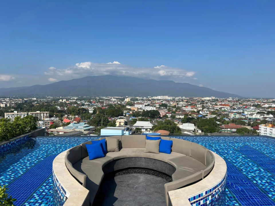 picture ⚡Rare Unit ⚡Condo for sale, The Astra Sky River, show unit, beautiful as advertised, Chang Klan area, Chiang Mai- SW002906 - 9/9