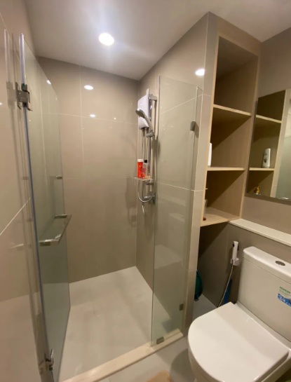 รูป ห้องใหญ่ คอนโด นิว คอนเน็กซ์ ดอนเมือง แบบ 1 ห้องนอน 25 ตรม. ตึก E ชั้น 2 มีเครื่องซักผ้า เพียง 9,000 บาท - รูปที่ 7/7