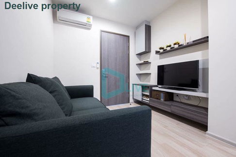 DL008897 Condo for rent, Centric Ratchada - Huai Khwang  near MRT ห้วยขวาง, ready to move in, call urgently 0656133286 LineID @655ebbvc