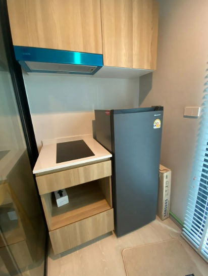 รูป ห้องใหญ่ คอนโด นิว คอนเน็กซ์ ดอนเมือง แบบ 1 ห้องนอน 25 ตรม. ตึก E ชั้น 2 มีเครื่องซักผ้า เพียง 9,000 บาท - รูปที่ 6/7