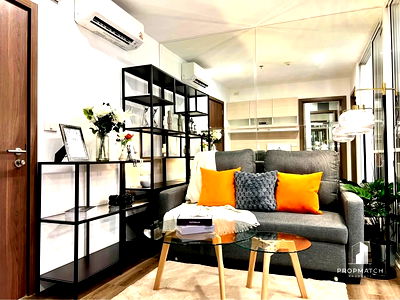 คอนโดให้เช่า :  ✨Flash Deal ✨ The BASE Sukhumvit 77 ( 1Bed 1Bath 30.34SQM.) แต่งครบพร้อมอยู่ !! เพียง 18,000บาทต่อเดือน Tel.0981315848 @propmatch