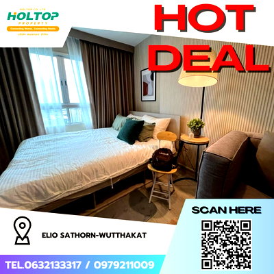 Condos for rent : #Z2229💥010968🔥 Condo for rent: Elio Sathorn-Wutthakat