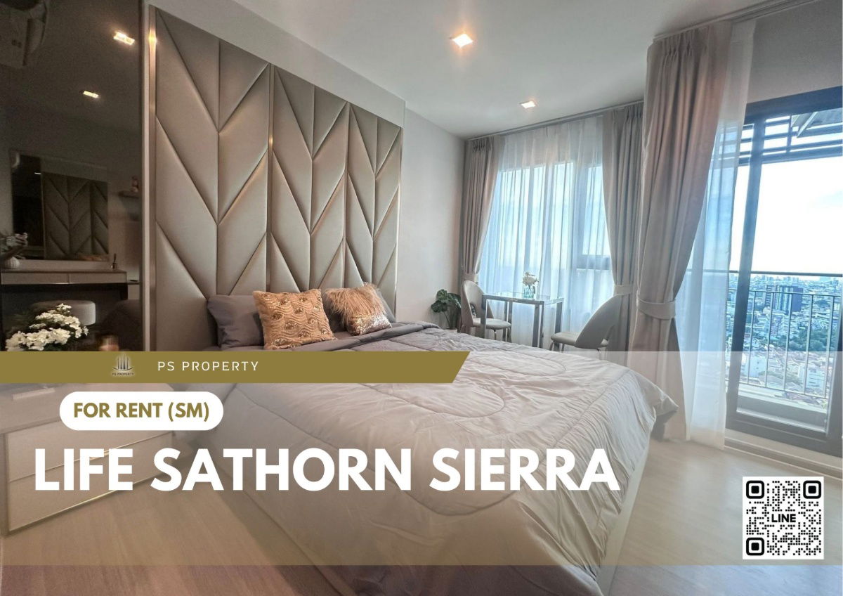 picture For rent 🔥 Life Sathorn Sierra 🔥 near BTS Talat Phlu and BRT Ratchaphruek, fully furnished and equipped with appliances. - 1/11
