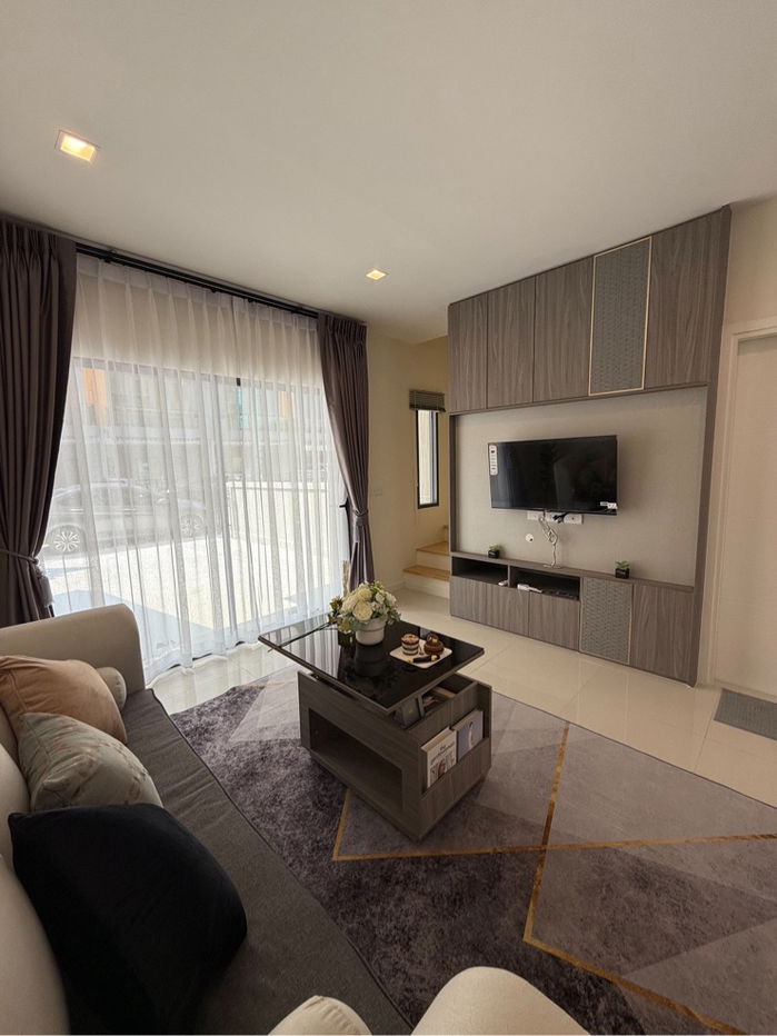 picture For rent Townhouse ✨ Eigen Rama9 🔥 Line ID @034etfin 📲 3 bedroom 4 bathroom✨ - 6/27