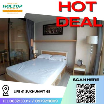 #R6078 🎉 010968 Condo for rent  Life @ Sukhumvit 65 