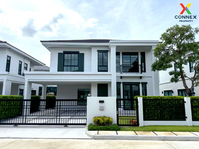 Houses for sale Bangkok : For Sale House , Setthasiri Watcharapol - Theprak , wide frontage , MRT-Maiyalap , Tha Raeng , Bang Khen , Bangkok , CX-129557 ✅ Live chat with us ADD LINE @connexproperty ✅ 