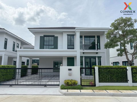 For Sale House , Setthasiri Watcharapol - Theprak , wide frontage , MRT-Maiyalap , Tha Raeng , Bang Khen , Bangkok , CX-129557 ✅ Live chat with us ADD LINE @connexproperty ✅ 