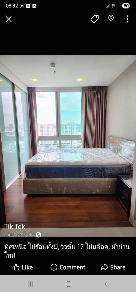 picture The Metropolis Samrong just by bts Samrong station with full furnitures and with the nice view - 1/10