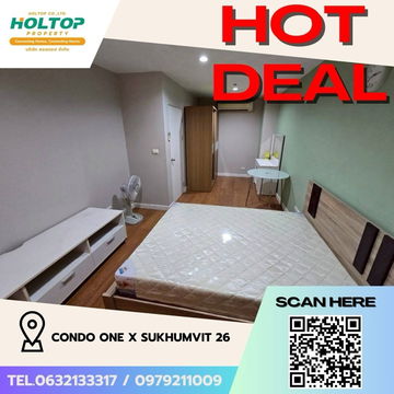 #Z2218💥010968🔥ให้เช่าคอนโด Condo One X Sukhumvit 26