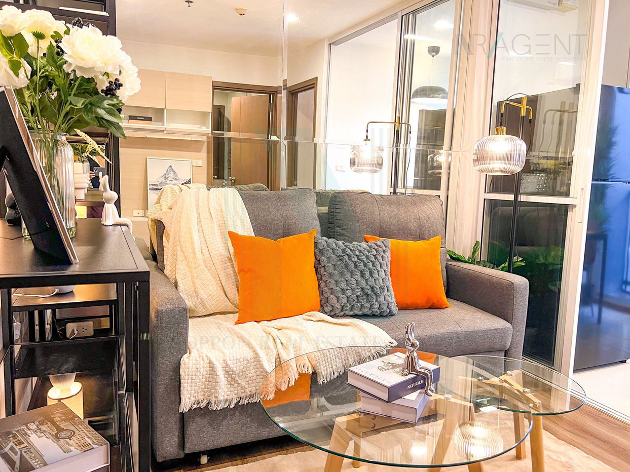 picture 📌 For Rent Condo THE BASE SUKHUMVIT 77 Building 1, Floor 18,1 bed room, Room size 30 sqm - 5/8