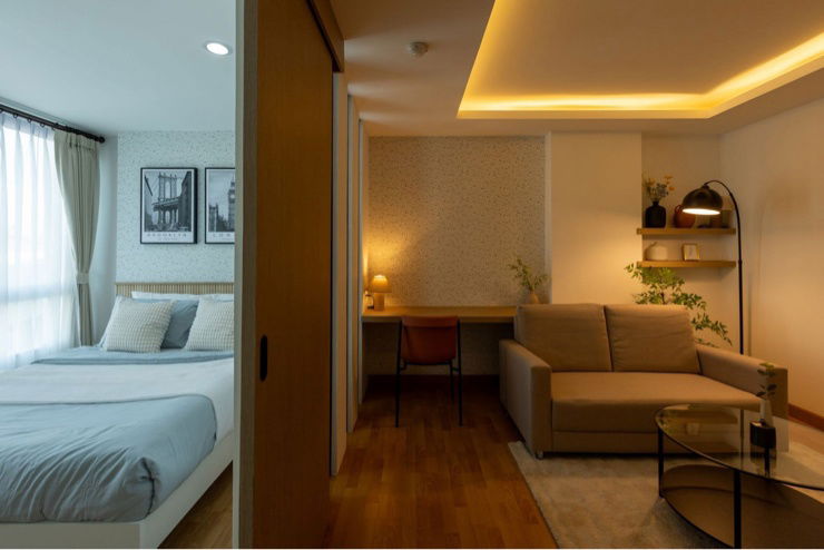 รูป คอนโดรีโนเวทใหม่ ใกล้ cmu (The Living hill2 condo) - รูปที่ 1/13