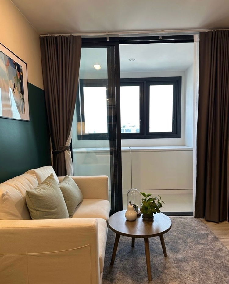 picture Rent XT Huai Khwang, beautiful, good location, ready to be near BTS Huai Khwang. Interested in Atline.@841qqlnr - 1/10