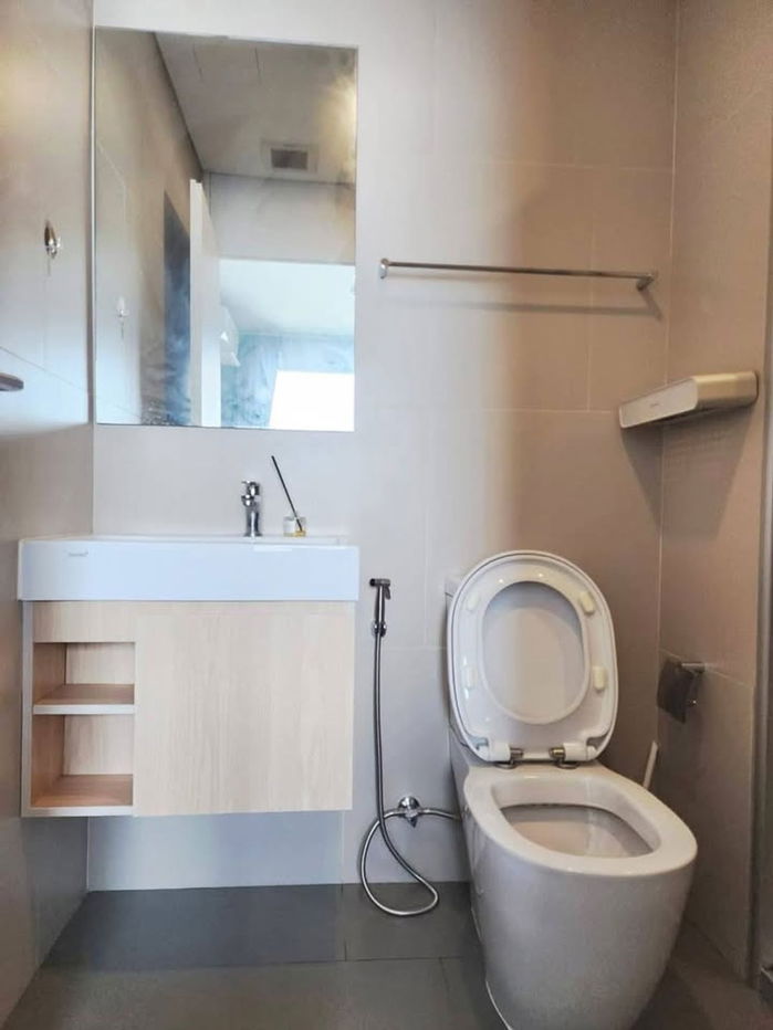 picture 🔥 Condo for rent – ​​Lumpini Suite Phetchaburi-Makkasan, beautiful room, as advertised, pool view 064-974-2441 🔥 - 3/9