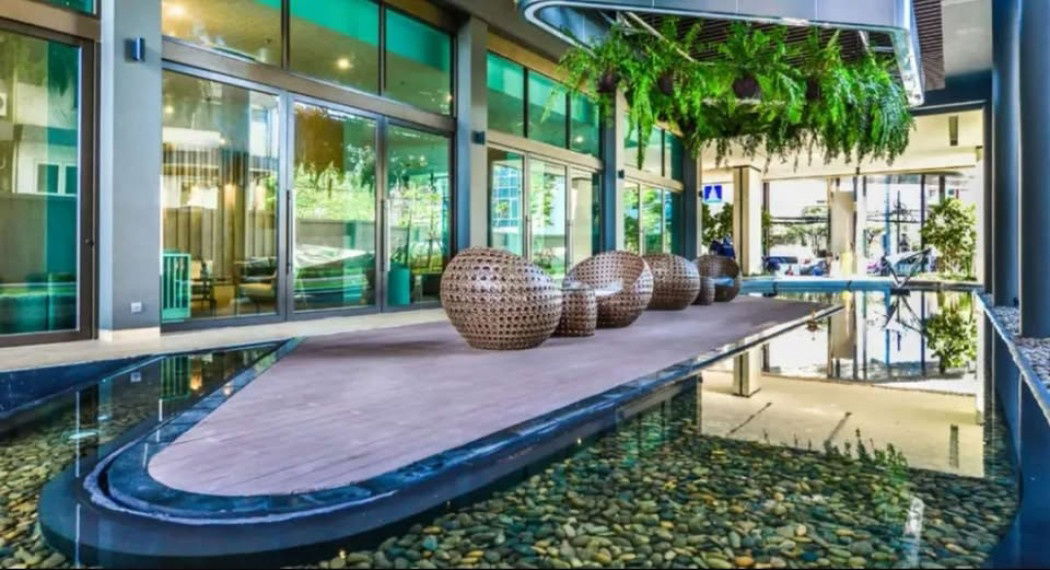 รูป ขาย คอนโด Lumpini Suite Din Daeng - Ratchaprarop (ลุมพินี สวีท ดินแดง - ราชปรารภ) 28.26 ตรม. 1 นอน 1 น้ำ ชั้น 19 วิวเมือง - รูปที่ 11/12