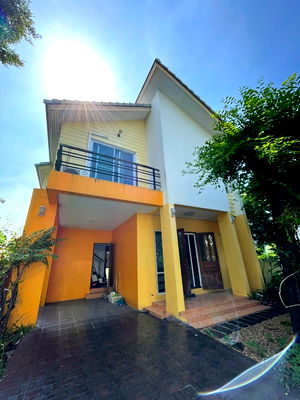 บ้านเดี่ยว กระทรวงพาณิชย์ นนทบุรี : ขายบ้านสไตล์บาหลี หมู่บ้าน ธรรมชาติ 1 ซอยไทรม้า สะพานพระนั่งเกล้า นนทบุรี