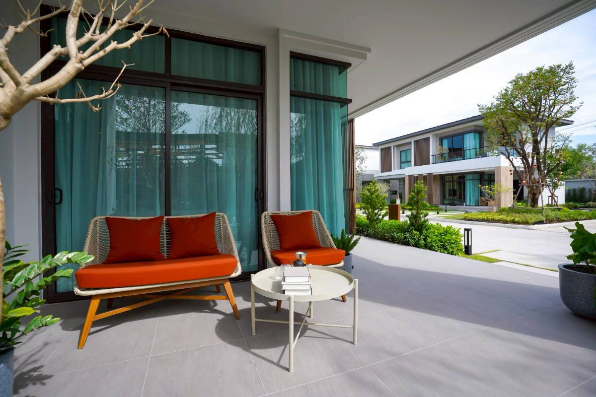 รูป ★ Captivate Type Show Unit ★ บ้านเดี่ยว 2 ชั้น | ขนาดที่ดิน 91.30 ตร.ว. พื้นที่ใช้สอย 365.00 ตร.ม. | 5 ห้องนอน 5 ห้องน้ำ ใกล้ แฟชั่น ไอส์แลนด์ - รูปที่ 5/21