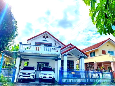 Houses for rent Muang Rayong : Big C Laemthong 2.8 km. Mansion 2-3 parking spaces, 8,499 baht/month, 55 sq m., 255 sq m., Tabma Ray
