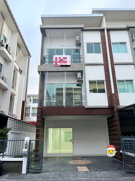 🎯 โฮมออฟฟิศให้เช่า หลังมุม ทำเลทอง ติดถนนนวลจันทร์ ใกล้ทางด่วน เดินทางสะดวก เหมาะทั้งอยู่อาศัยและทำออฟฟิศ