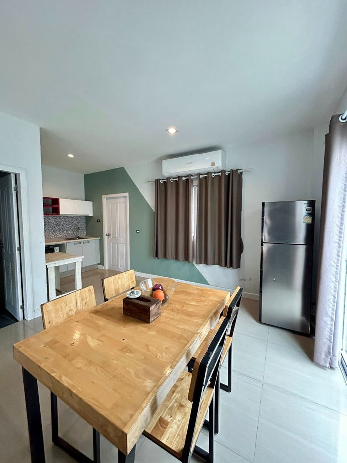 picture 🏠 Semi-detached house for rent 📌 Kao Kilo, Sriracha 💸 Price 18,000 baht/month, fully furnished + appliances, ready to move in - 6/11