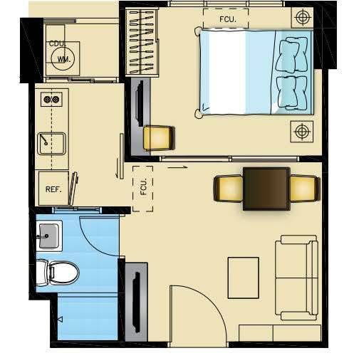 รูป  Condo The Leaf "รีโนเวท ใหม่ทั้งห้อง"  ขาย 1.84 ล้านบาท  (ต่อรองได้) - รูปที่ 14/15