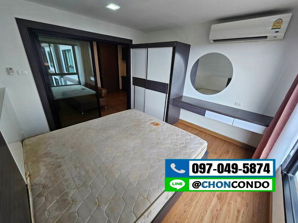 รูป Living Avenue ตึกD ชั้น4 บางแสน -------------ห้องมุม------------Tel 097-049-5874 (Line: @choncondo มี@ด้วย) - รูปที่ 12/14